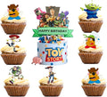 25PCS Cake Toppers Cupcake Toppers Cake Decorations Birthday Party Supplies by Unknown