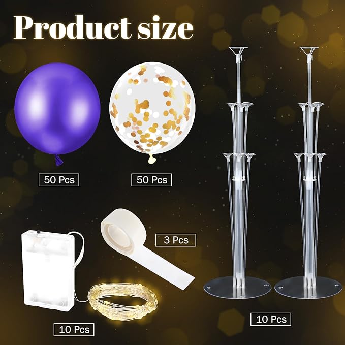 10 Set Balloon Stand Kit for Centerpiece - Image 3