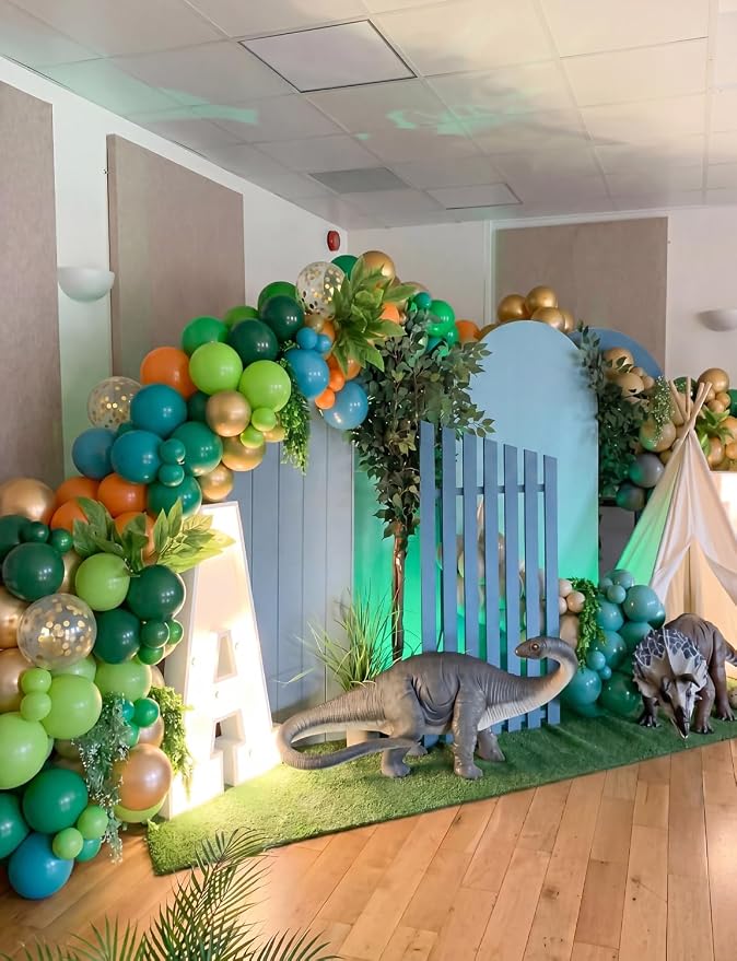 Dinosaur Balloon Arch Garland Kit, Jungle Balloons - Image 5