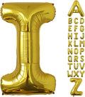 Letter Balloons Gold Party Balloon by United-UnicornsParty