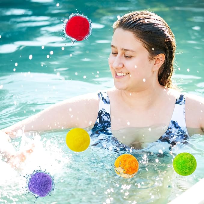120 Pcs Reusable Water Balls, Soft Soaker Splash Balloons - Image 6