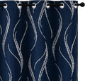 Yakamok Navy Blue Blackout Curtains by Yakamok