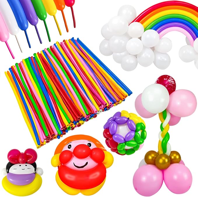 Long Balloons Animals, Thickening 260 Balloons by ZBYDNG