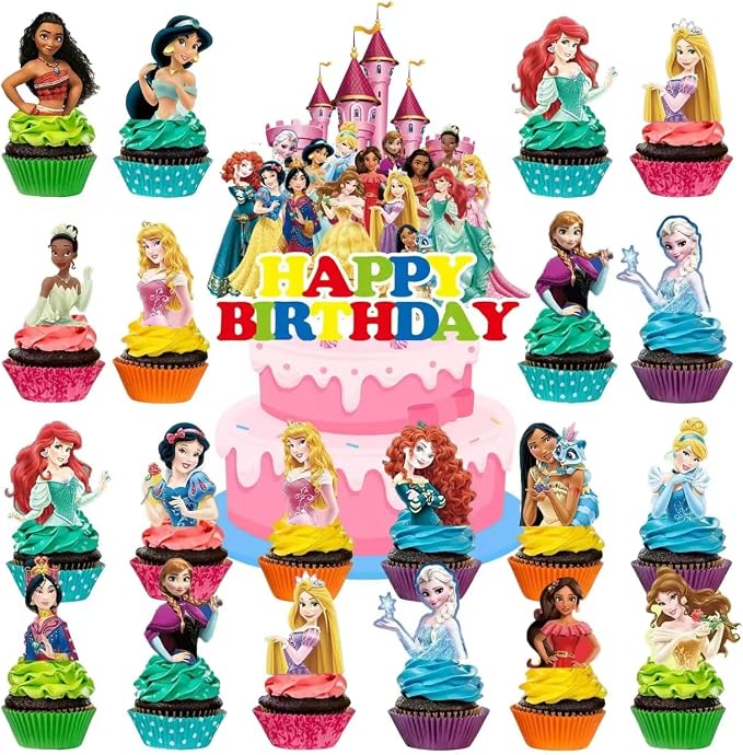 30 Pcs Cake Cupcake Topper Decoration by DXRZYS