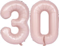 40 In Matte Pink Number Balloons Helium Foil Mylar Balloon Party Digital 30 | by Exquisitehighqualitypartydecorationstomeetyoureveryneed%EF%BC%81