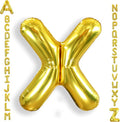AULE 40 Inch Gold X Balloon Letter Foil A-Z Birthday Big Alphabet | Birthday by AULE