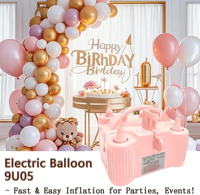 4-in-1 Electric Balloon Pump for All Balloons, Inflatables, and Sports Balls - Image 2