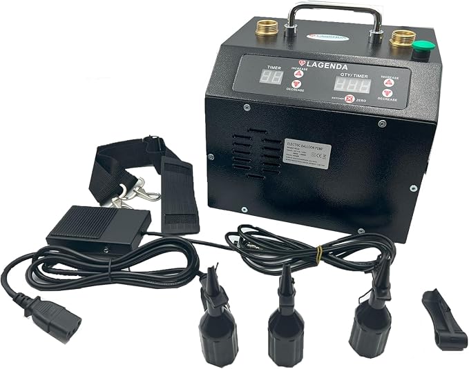 B322 V3.0 Electric Air Balloon Inflator Dual Split Air Balloon Pump Blower by Unknown