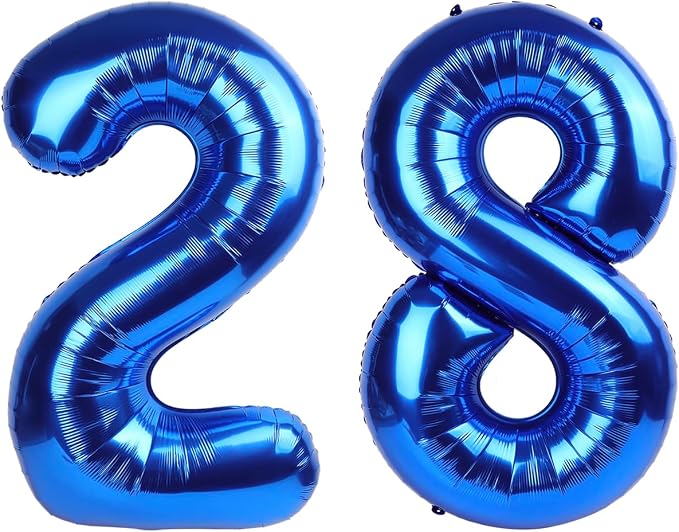 Navy Blue 28 Balloon by IWERP