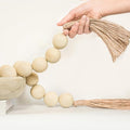 Extra Large Wood Bead Garland by RUIRUICO