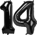 Black Number 14 Balloon 40 Inch by IWERP