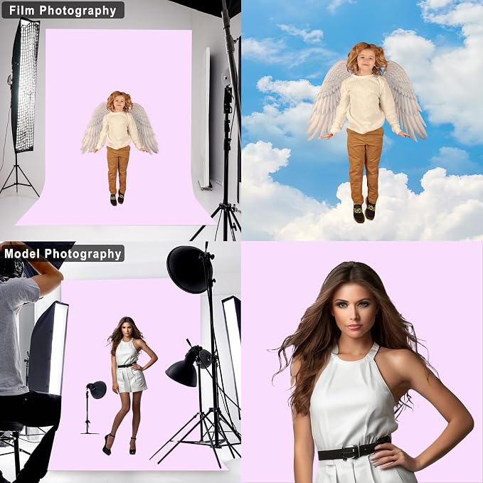 Light Purple Photography Backdrop - Image 4