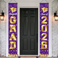 Graduation Decorations 2026 Porch Banner, Congrats Grad Class of 2026 Banner by MAMFEOV