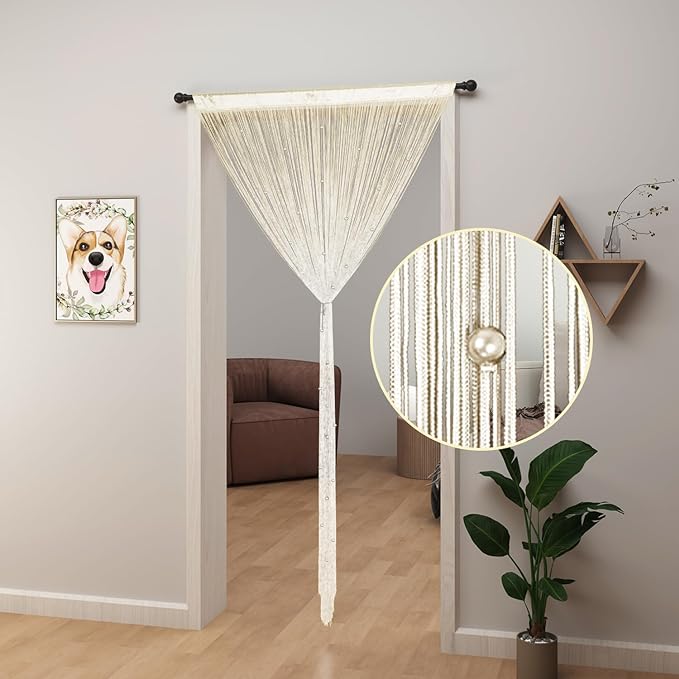 YIIBAII Beaded Curtain Beaded Curtains - Image 2