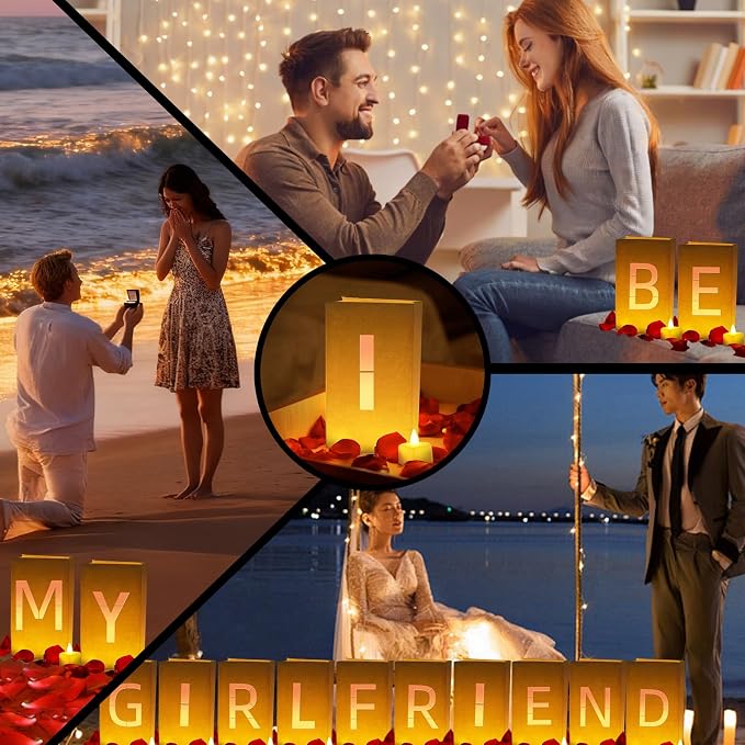 Be My Girlfriend Light Up Letters, Include Light up Letters, - Image 4