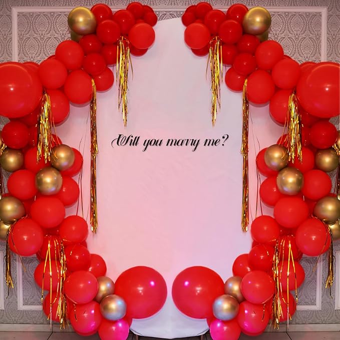 Red Balloon Arch Kit, Graduation, Valentine's Day, Baby Shower, Party - Image 6