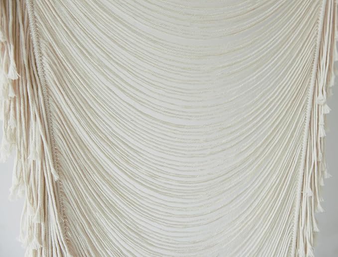 Macrame Curtain Boho Curtains Room Divider Wedding Or Wall Decor Doorway Window - Image 6