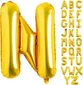 Lovoir 40 Inch Large Gold Letter N Balloons Big Size Jumbo Mylar Foil Helium by Lovoir