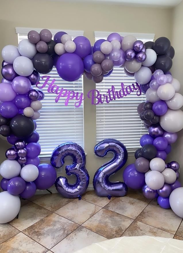 29 Balloon 40 inch Purple Number Balloons - Image 6