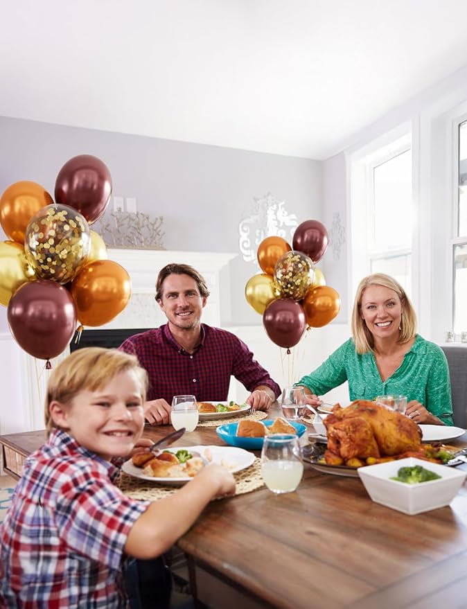 Fall Thanksgiving Party Balloons, Autumn Balloons Decorations | 50Pcs 12 Inch - Image 5