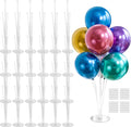 24 Sets Balloon Stand Kit, Balloon Sticks by JOYYPOP