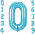 Number 0 Balloons for Birthday Party Decorations, 0-100 Large No.0 Balloons for by Joycard