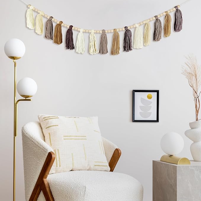 Boho Yarn Tassel Garland - Image 6