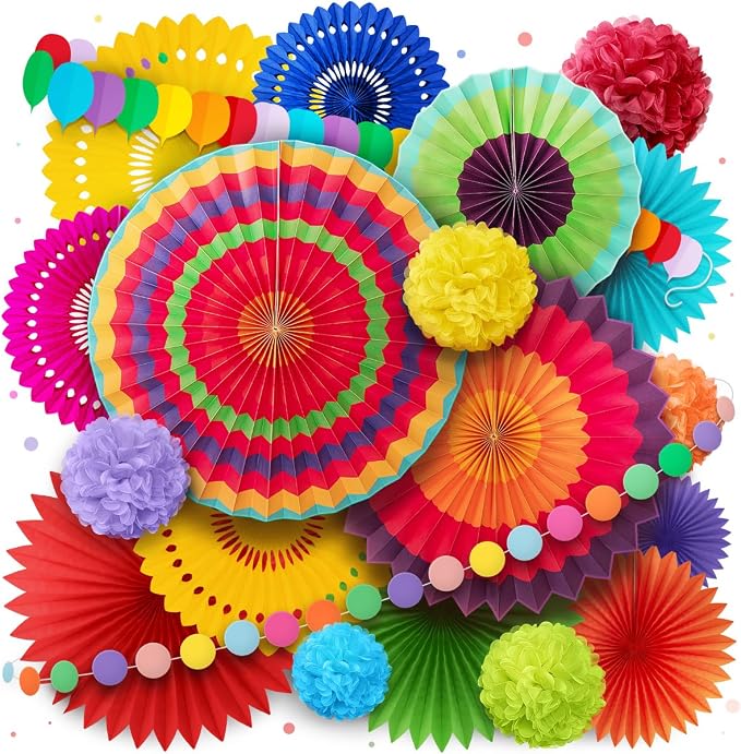 Mexican Fiesta Party Decorations by Avoseta
