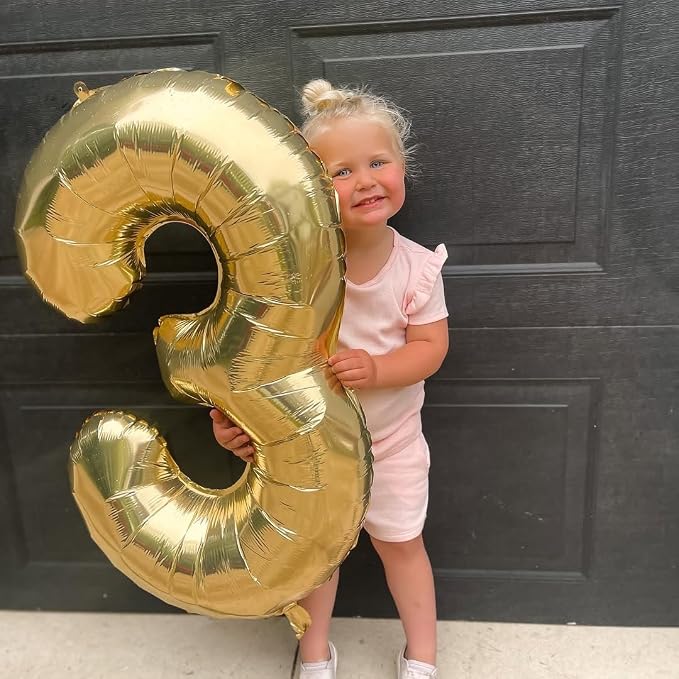 Champagne Gold Number 8 Balloon 40 Inch - Image 8
