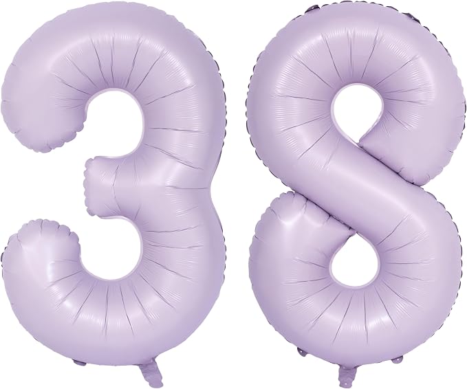 40 In Matte Purple Number Balloons Helium Foil Mylar Balloon Digital 38 | by Exquisitehighqualitypartydecorationstomeetyoureveryneed%EF%BC%81