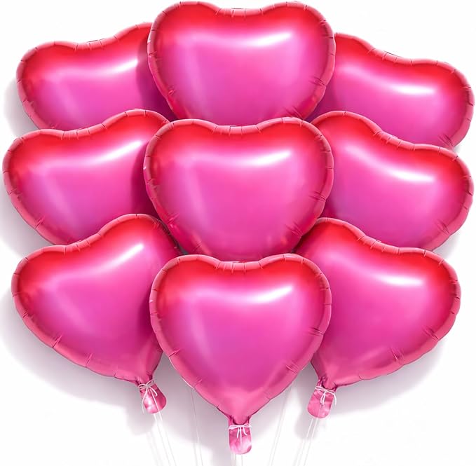 KatchOn Pink Heart Balloons for Pride Month Decorations and Anniversary | Pride by KatchOn