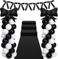 2 Sets Christmas Decor Bow Theme Balloon Column Stand Kit Decorations Bow by Charnoel