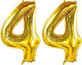 Number 44 Balloons for 44th Birthday Party Decorations, 0-100 Large No.44 for by Joycard