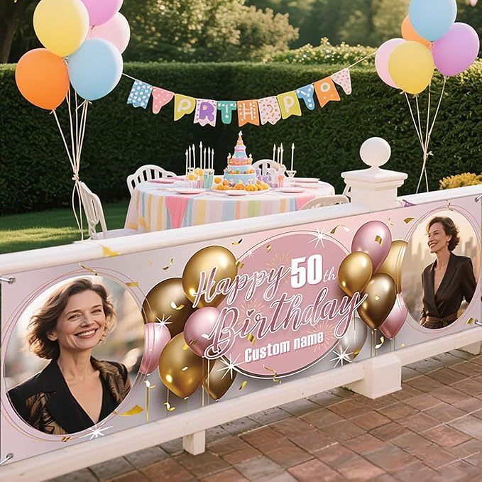Dicodes Personalized Happy Birthday Banner - Image 5