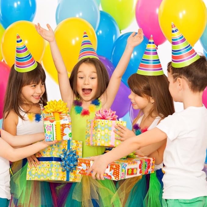 KUULBELA Rainbow Balloons 110 Pack 12 Inch Assorted Color Ballons Helium Latex - Image 8