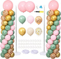 Pink Jungle Safari Balloon Column Stand Kit Set of 2 by ZyloonDecoration