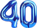 Number Balloons Navy Blue Balloons by United-UnicornsParty