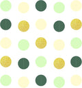 5PCS Sage Green Paper Garland, 72ft Sage Green Gold Circle Ceiling Decorations by UNIIDECO