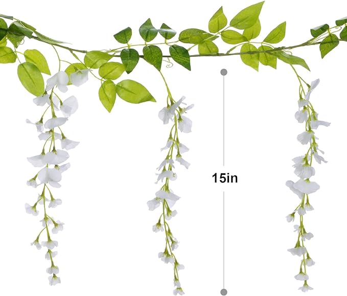 Lvydec Wisteria Artificial Flowers Garland - Image 5