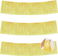 BEISHIDA Shining Yellow Fringe Garland Banner Wall Tinsel Foil Streamers | 3Pack by Beishida