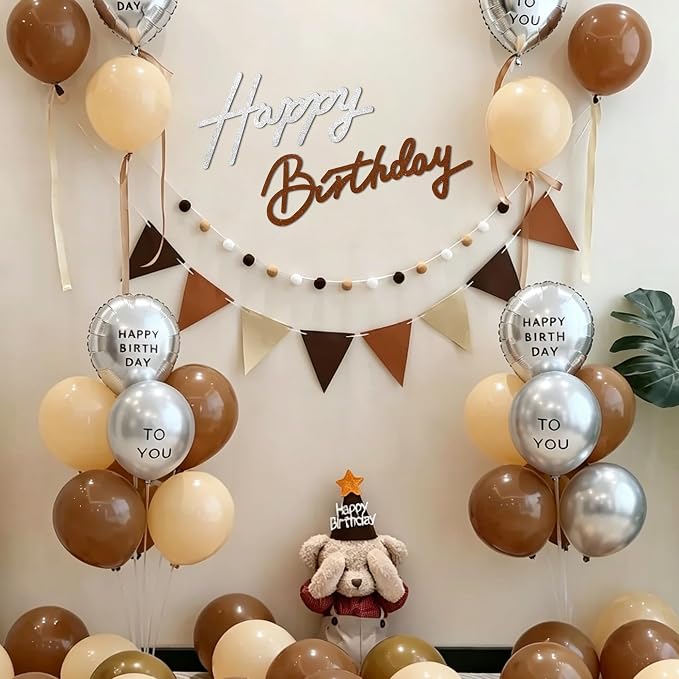 TONIFUL Happy Birthday Sign for Backdrop - Image 5