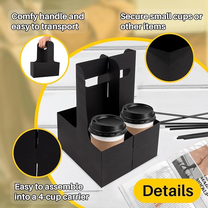 MAQIHAN 2 Cup Drink Carrier - Image 3