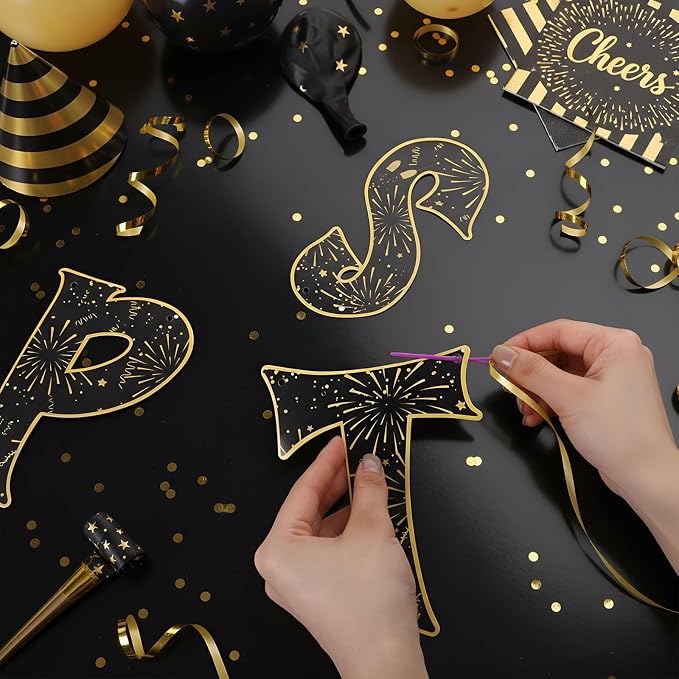 Kosiz 116 Pcs DIY Letter Custom Banner Customizable Banner Kit Graduation - Image 3