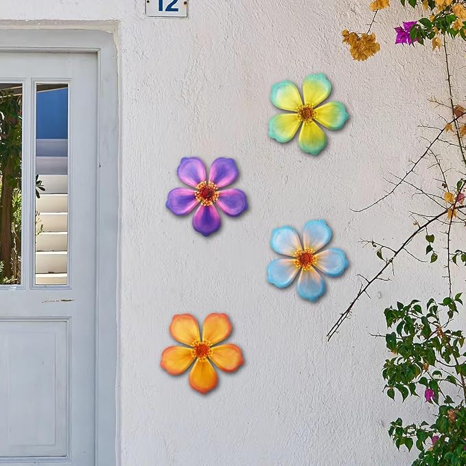 Giyyomtr Metal Flowers Wall Decor - Image 7