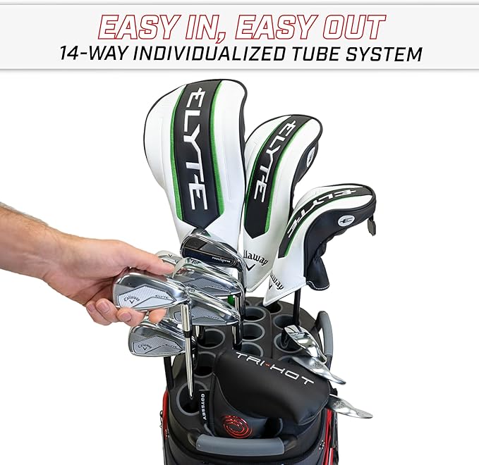 Izzo Ultimate Organizer Golf Cart Bag