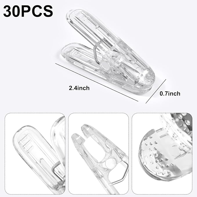 30 Pack Balloon Arch Clips, Clamps - Image 2