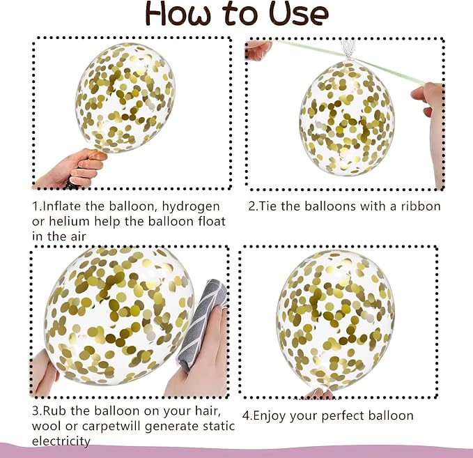 Black and Gold Balloons Arch Garland Kit - Image 3