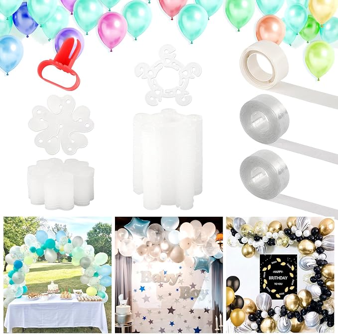 Tinabless Balloon Connectors for Decor Balloons Arch by Tinabless