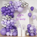 147pcs Purple Balloon Garland Arch Kit, Different Sizes by BAUANOOY