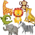 Safari Animal Balloons Zoo Animals Balloons Jungle Balloon by Enimapod